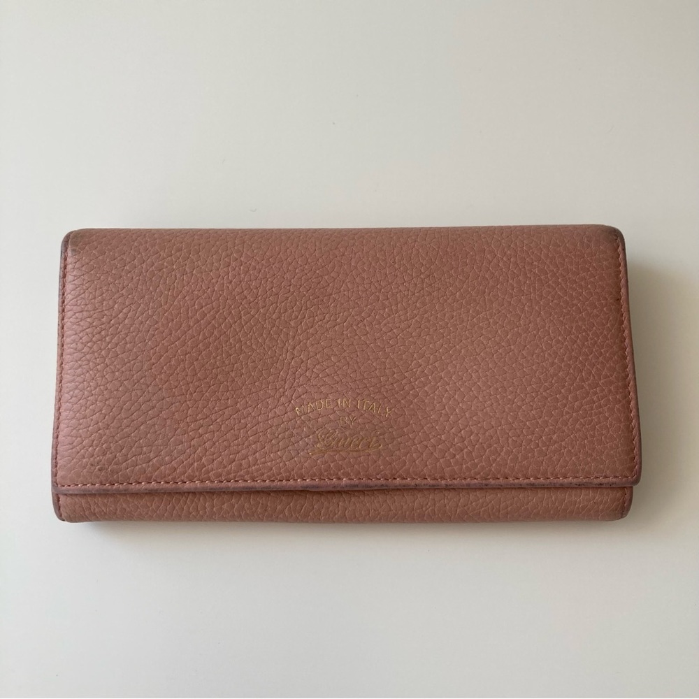 Pink Gucci Vintage Wallet